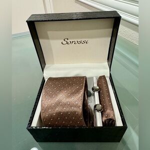 Men Sorossi Silk Tie